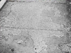 Damage caused by freeze thaw