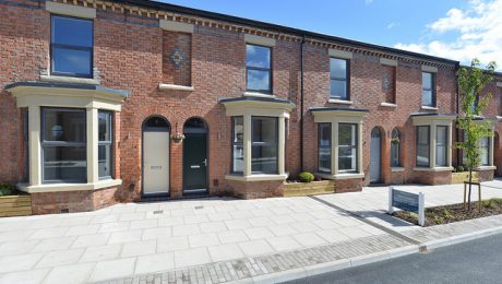 Terraced houses in Liverpool