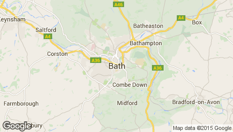 Map of Bath