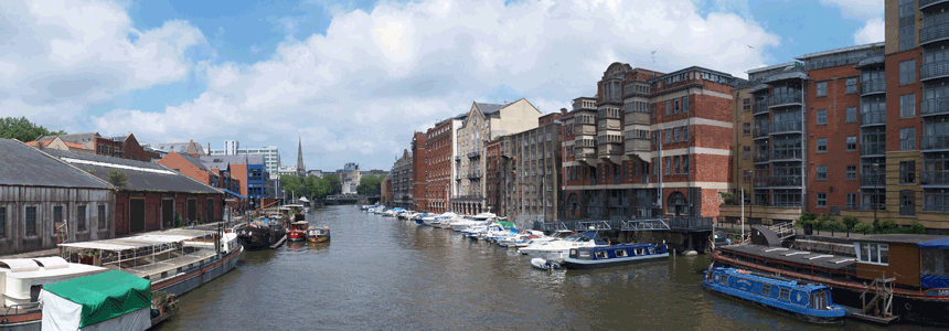 Bristol river front