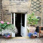 Entrance to finished kitchen