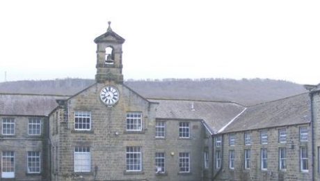 Courtyard at an old mill in Harrogate