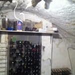 Wine storage in a cellar