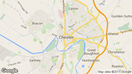 Map of Chester