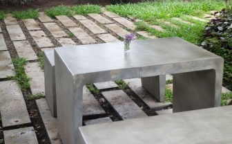 Concrete furniture