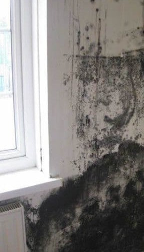 Condensation problems in bedroom