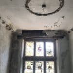 Stained glass windows in a damp room Stained glass windows in a damp room
