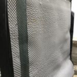 Basement waterproofing membrane on exterior wall of new build