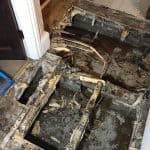 A hallway ready for new flooring to be fitted A hallway ready for new flooring to be fitted