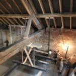 The whole loft area in a propt before the work had started