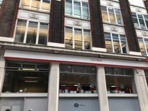 Post office building in London