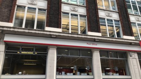 Post office building in London