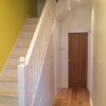 Hall and stair case of a modern home Hall and stair case of a modern home