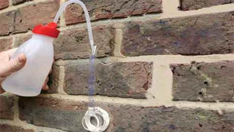 Damp Proofing with a Karsten Tube