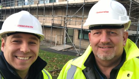 Lee and Craig onsite