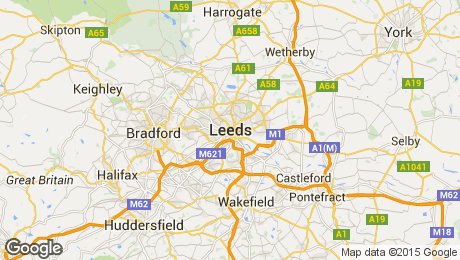 Map of Leeds