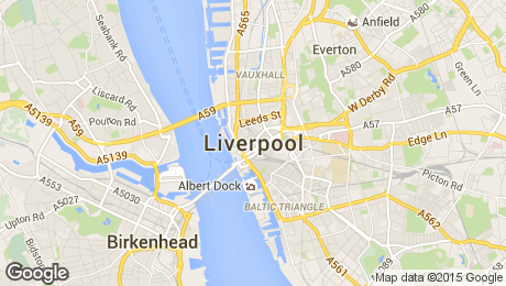 Map of Liverpool