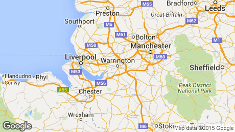 Map of the North West