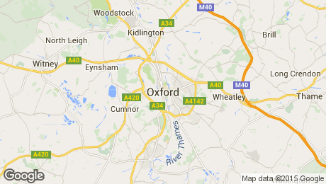 Map of Oxford