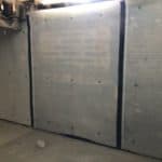 Waterproofing membrane applied to the basement walls in Liverpool