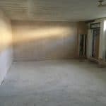 A wall in an empty retail unit A wall in an empty retail unit