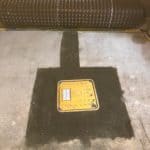 Salop Road - Chamber Install 1 Drain manhole cover in centre of Worcestershire basement