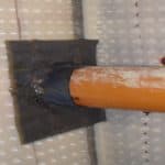 Service Penetration Through Cavity Drain Membrane
