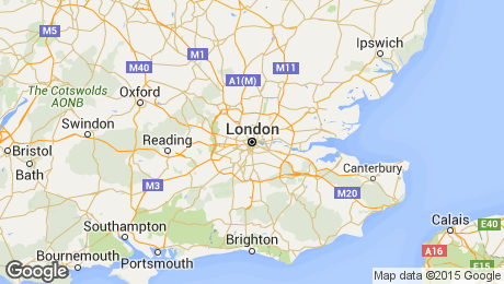 Map on the South East