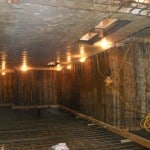 The basement prior to waterproofing