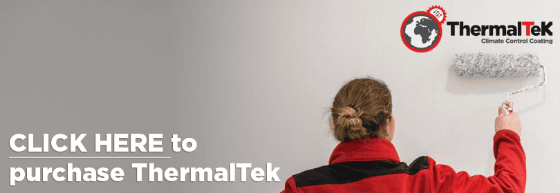 ThermalTek header Image ThermalTek being applied to a wall on a header image