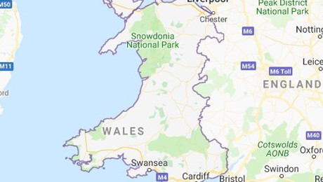 Wales coverage map