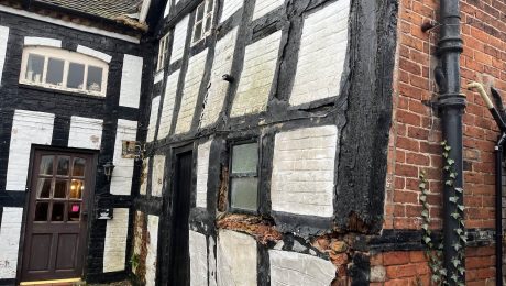An old property with woodworm and other timber based problems