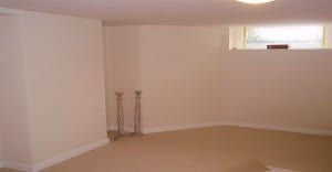 After Basement Waterproofing has been completed