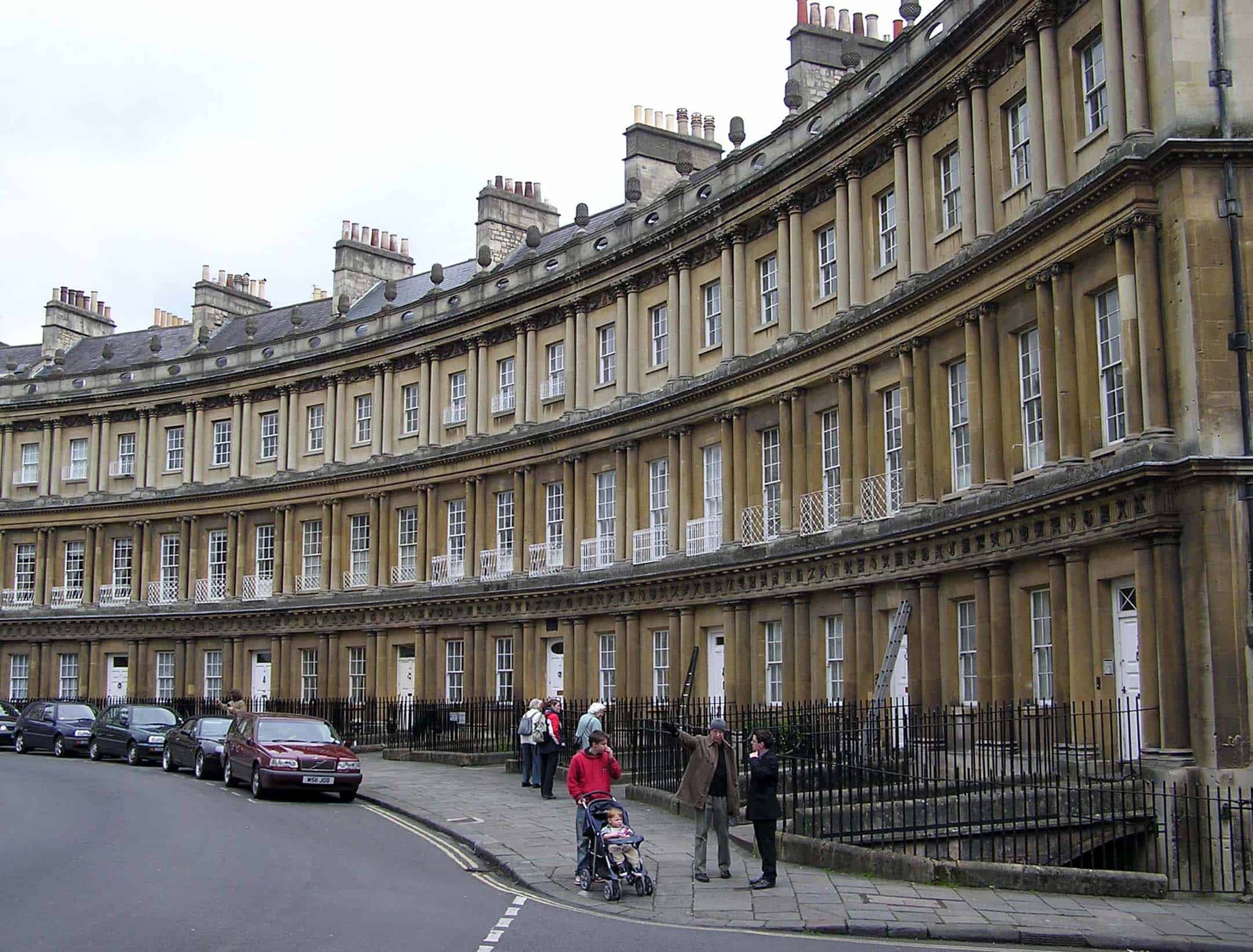 Georgian houses in Bath
