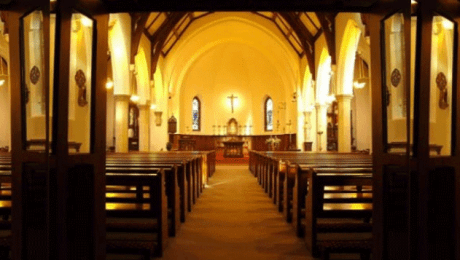 Shot of a Church Hall