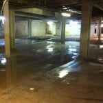 Heavy Rainfall Flooding Flooded Liverpool basement due to heavy rainfall