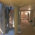 Installation of lift in a basement