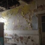 Flaking paint on an internal wall Flaking paint on an internal wall